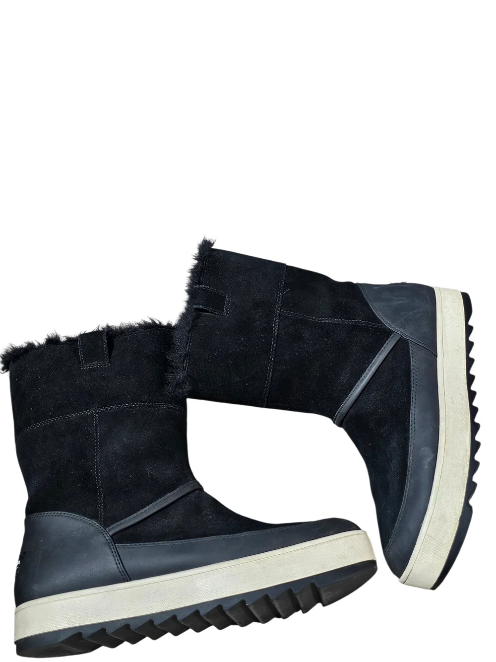 Women's KOOLABURRA UGG Tynlee Black Shearling Winter Boots womens 9